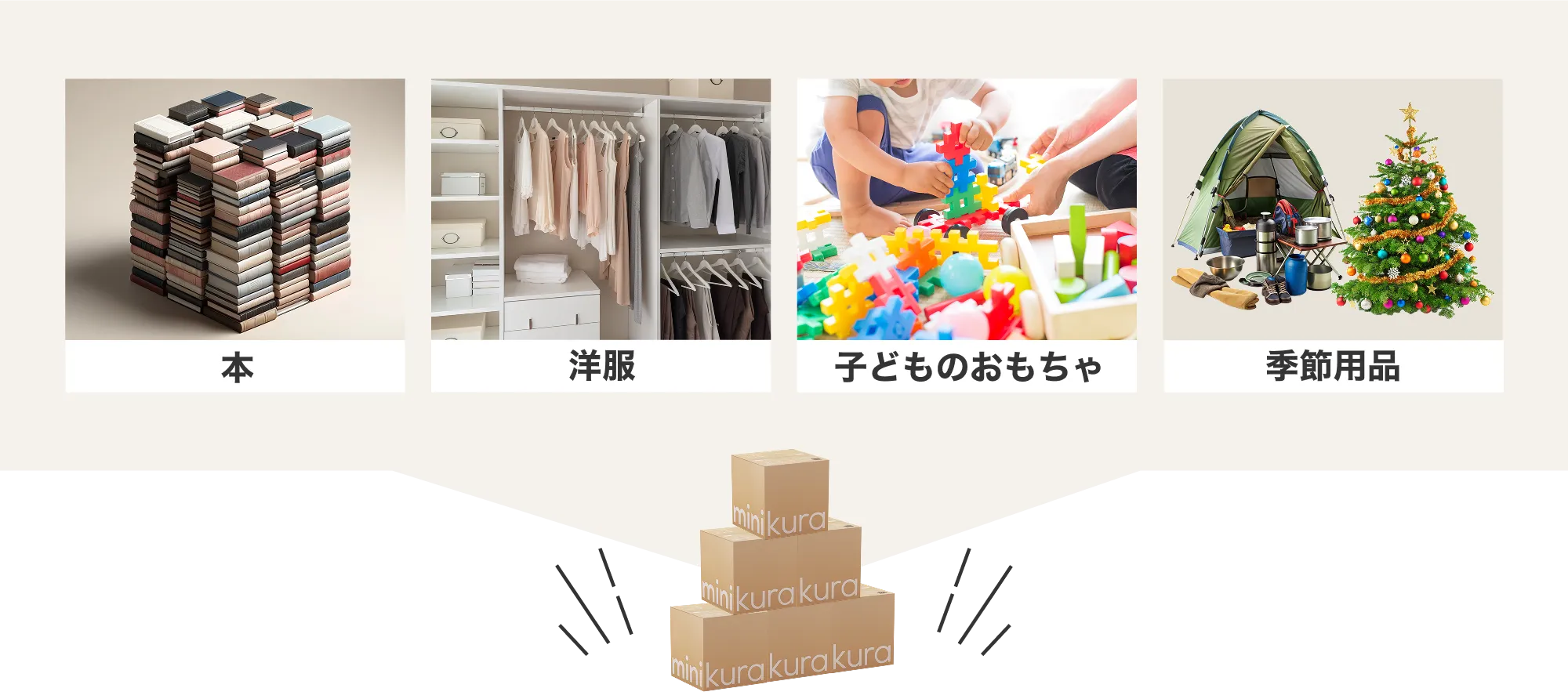 預けるモノ一例