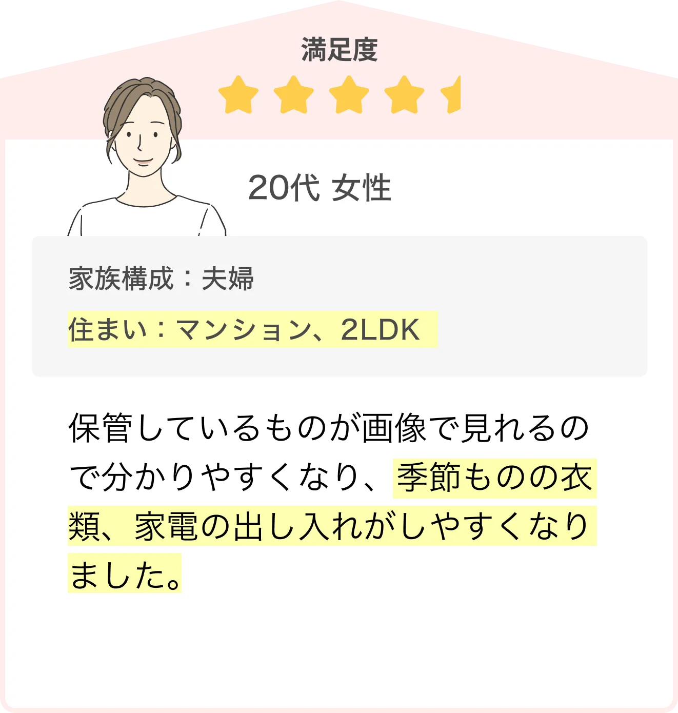 お客様の声1