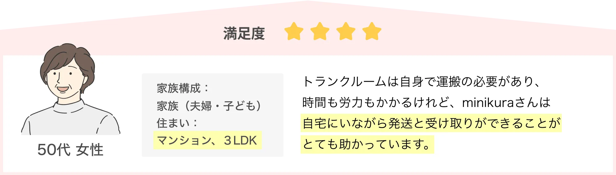 お客様の声1